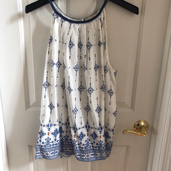 Skies Are Blue Tops - Like New Stitch Fix Halter Tank Top. XL